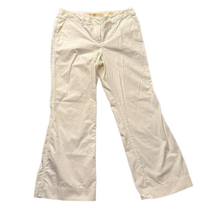 J Crew 8 Classic Twill Chino Cotton City Fit White